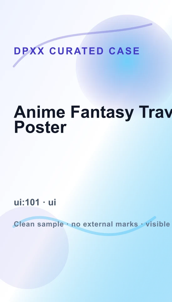 UI 界面案例 101：海报 / 角色