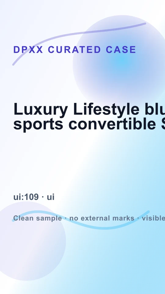 UI 界面案例 109：高级质感